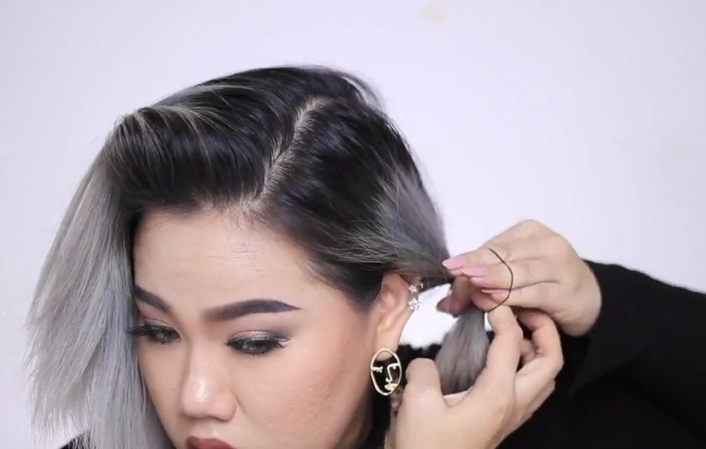 ทรงผมสั้นเท่ๆ ถักเปียเก็บ โมฮอว์ก ผมสีเทา ผมสีดำ