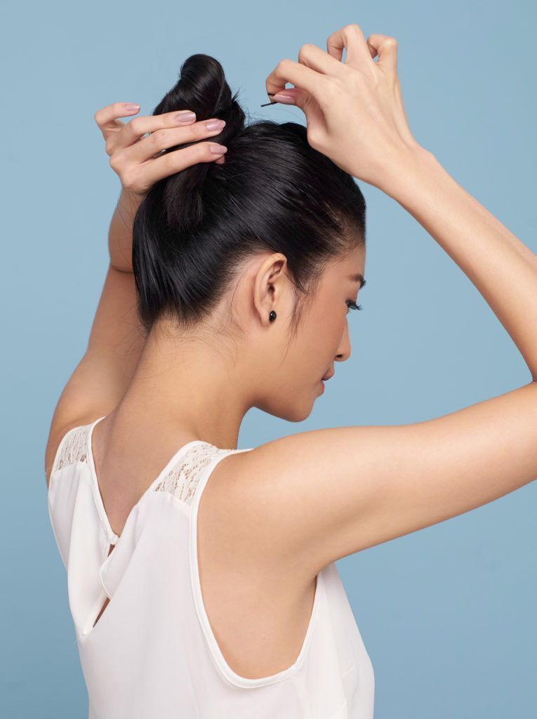 ผมบัน ดังโงะ เปียฝรั่งเศส ผู้หญิงผมยาว