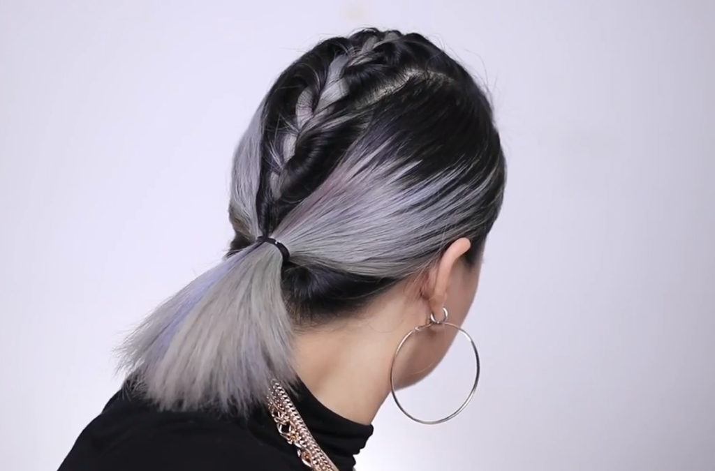 ทรงผมสั้นเท่ๆ ถักเปียเก็บ โมฮอว์ก ผมสีเทา ผมสีดำ