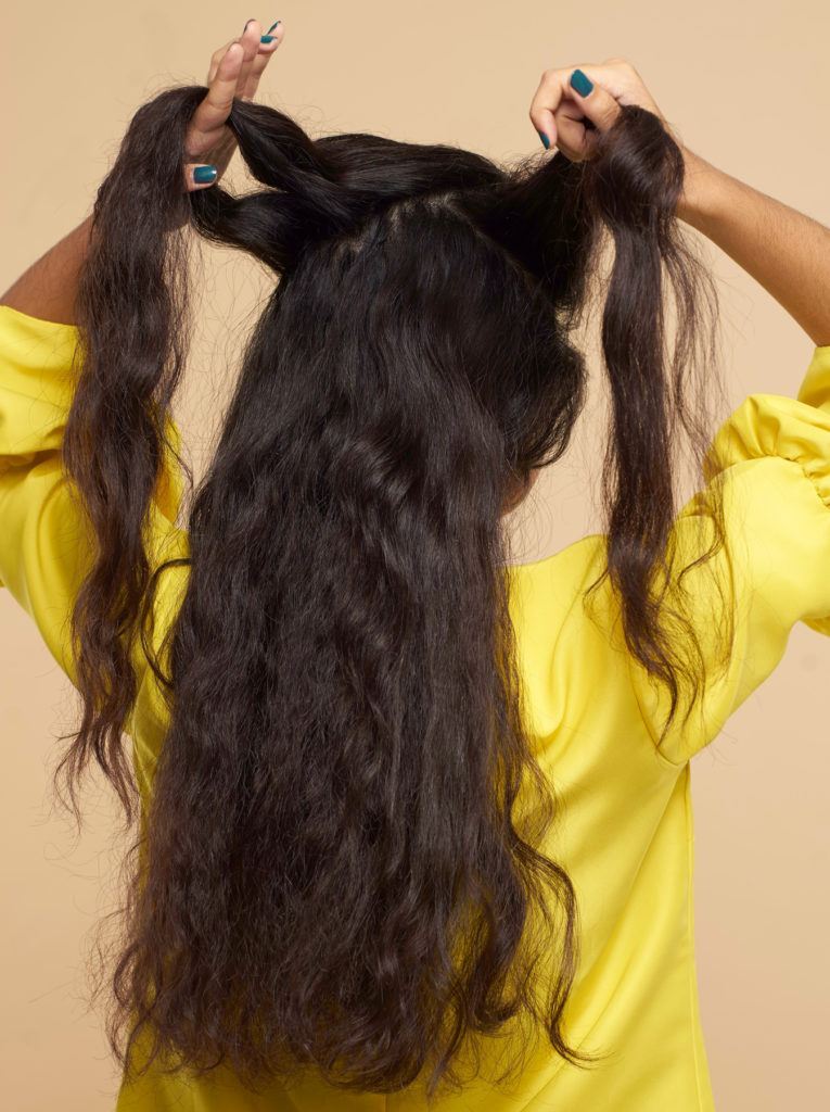 ผมยาว ผมหยิก ผมฟู ถักเปียนูน ถักเปียกลับด้าน