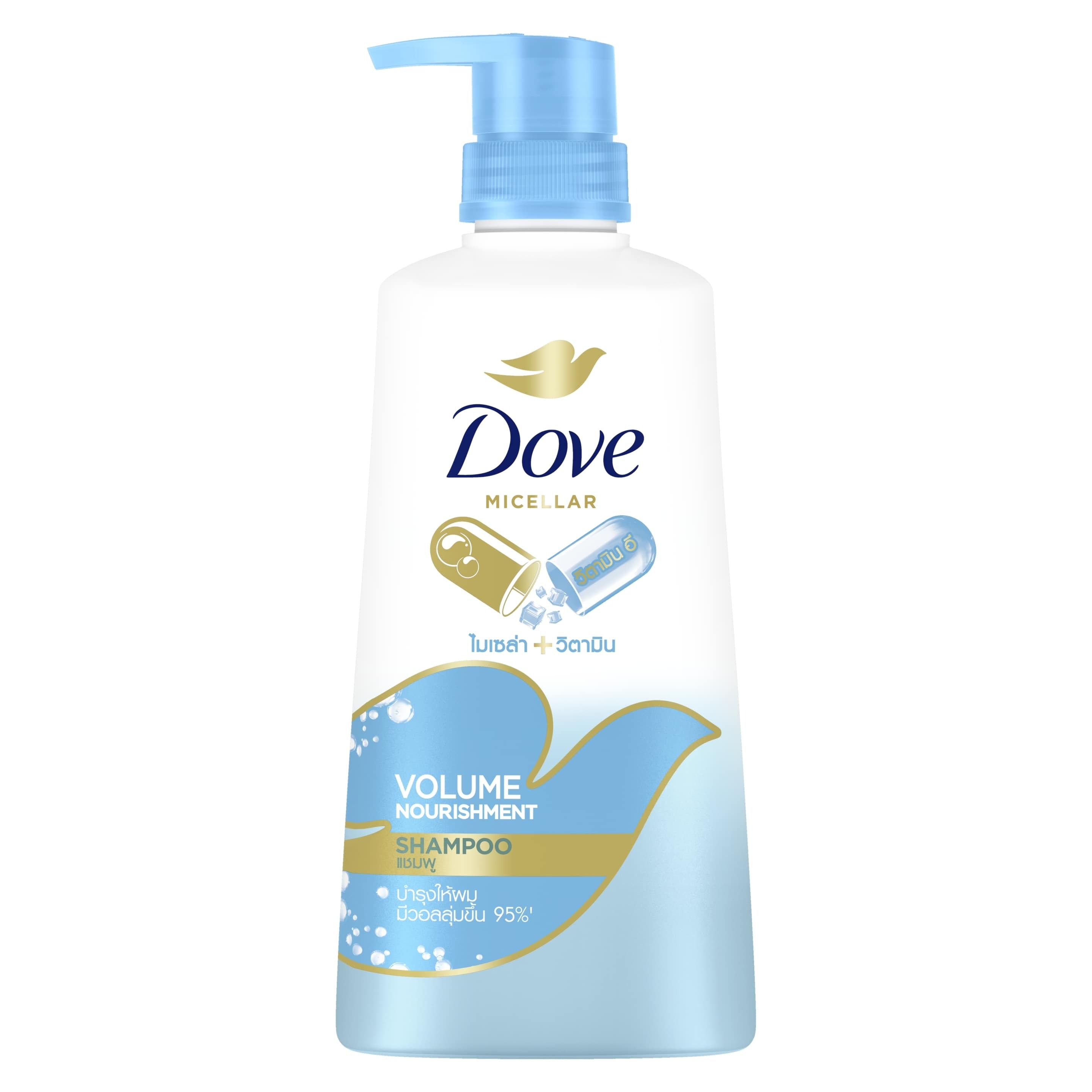 Dove Shampoo Micellar Vitamin Volume Nourishment