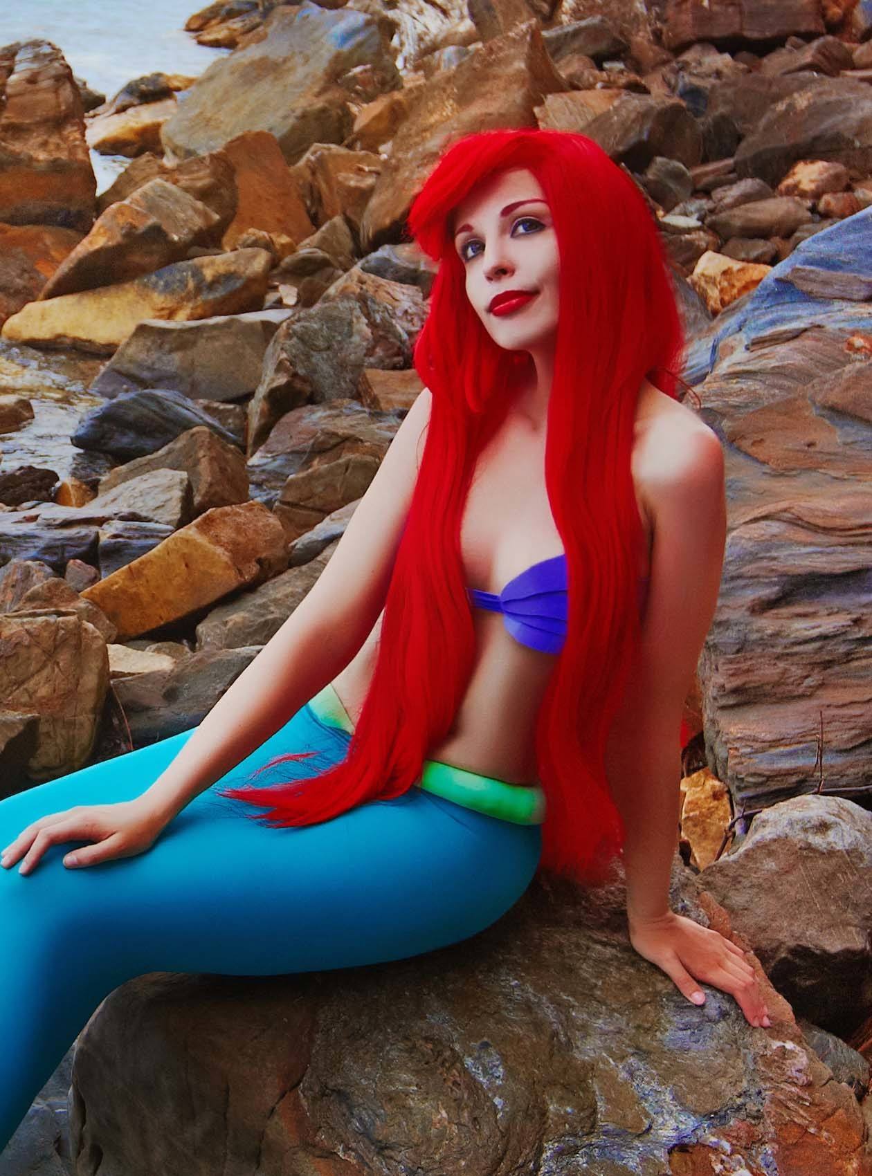 แอเรียลใน The little mermaid (Credit: Rex by Shutterstock)