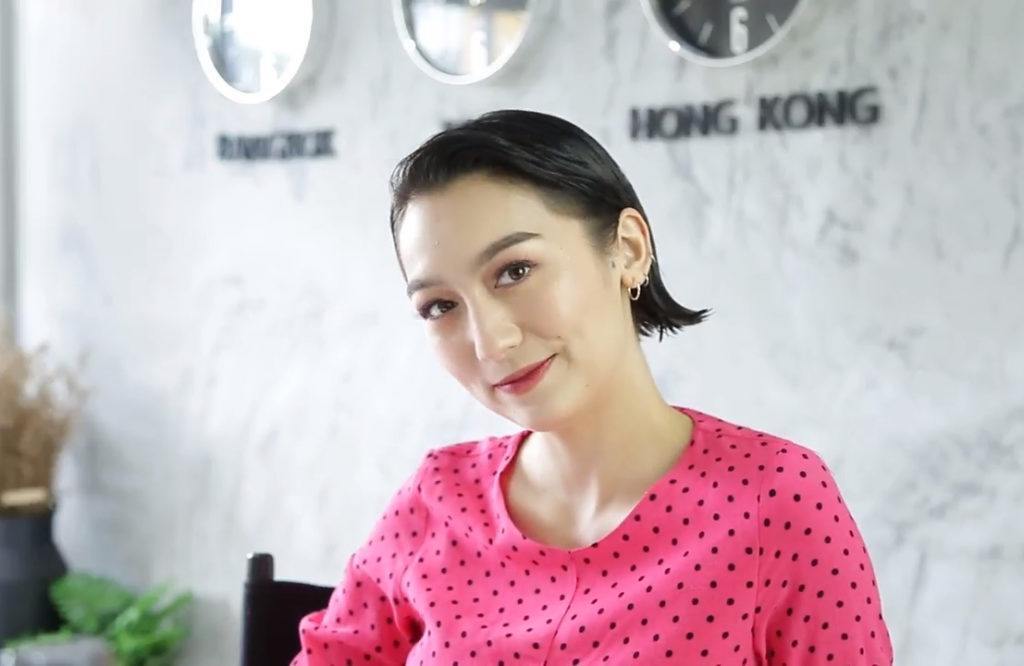 เซ็ตผมสั้นออกงาน