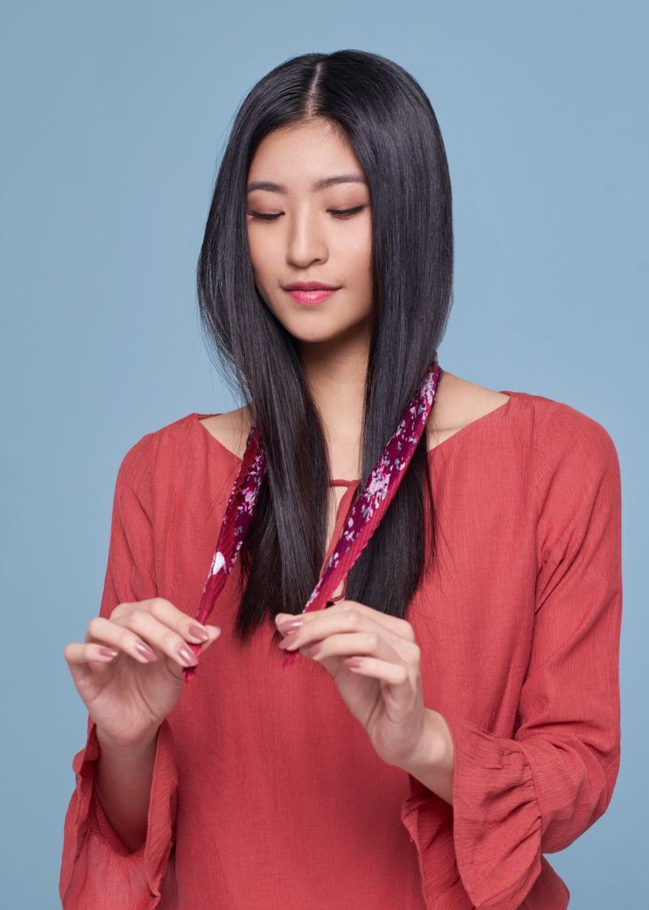 Scarf Milkmaid Braid