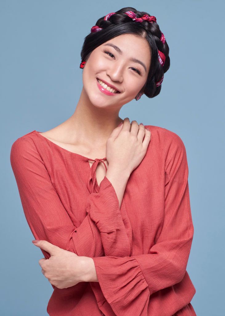 Scarf Milkmaid Braid