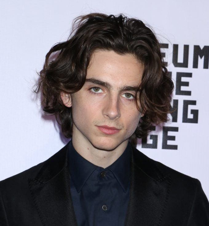 ทรงผมยาวปานกลางแบบ timothée chalamet 