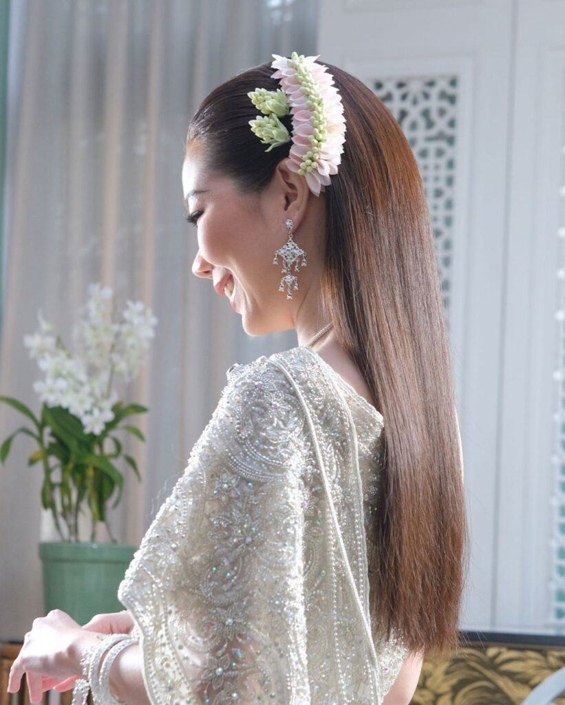 ทรงผมเจ้าสาวชุดไทย