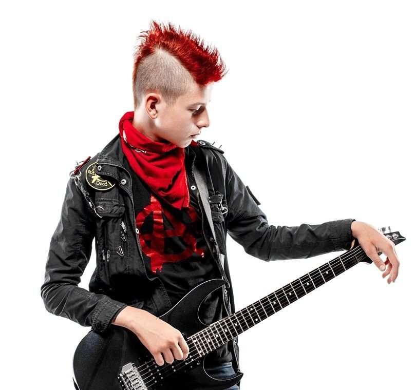 Mohawkvintagepunkred_shutterstock