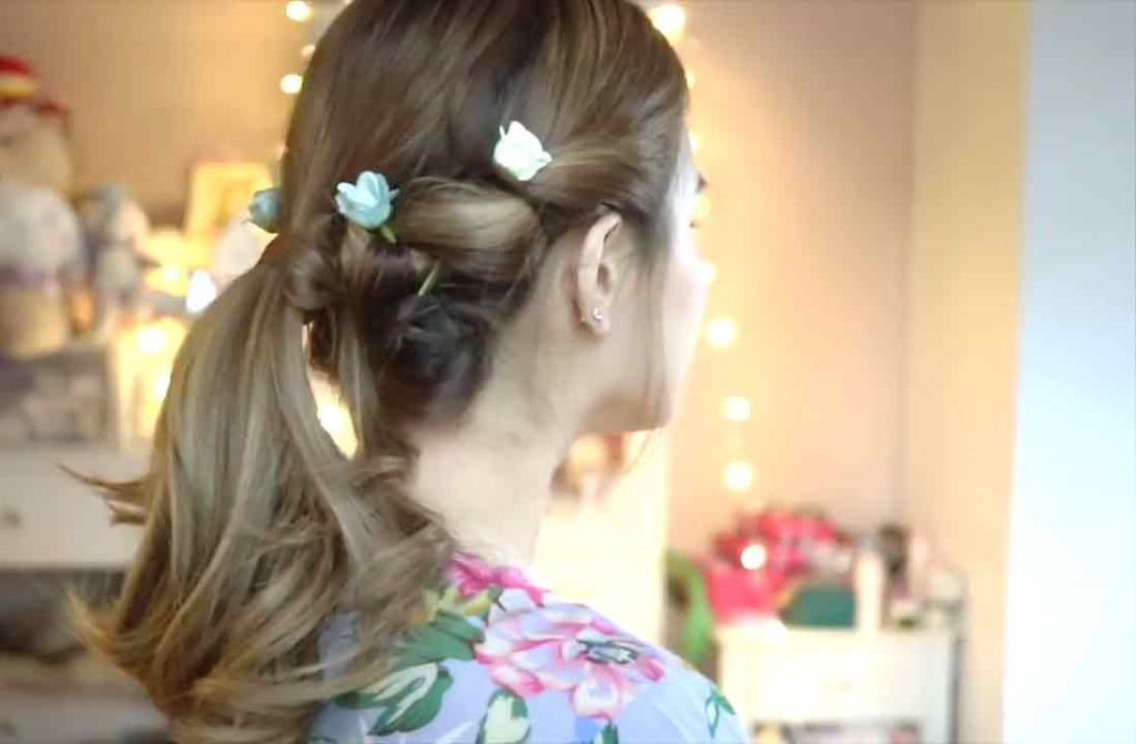 มัดผมหางม้าสำหรับสาวผมบาง