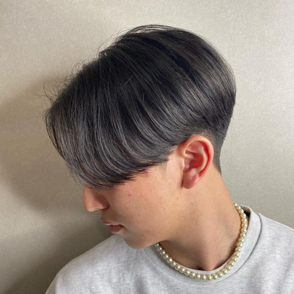 ทรงผมผู้ชายบล็อคคัทหัวทุย