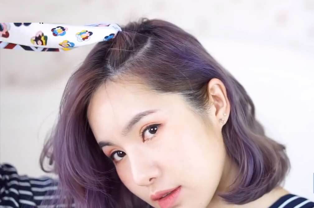 ทรงผม ผ้าผูกผม