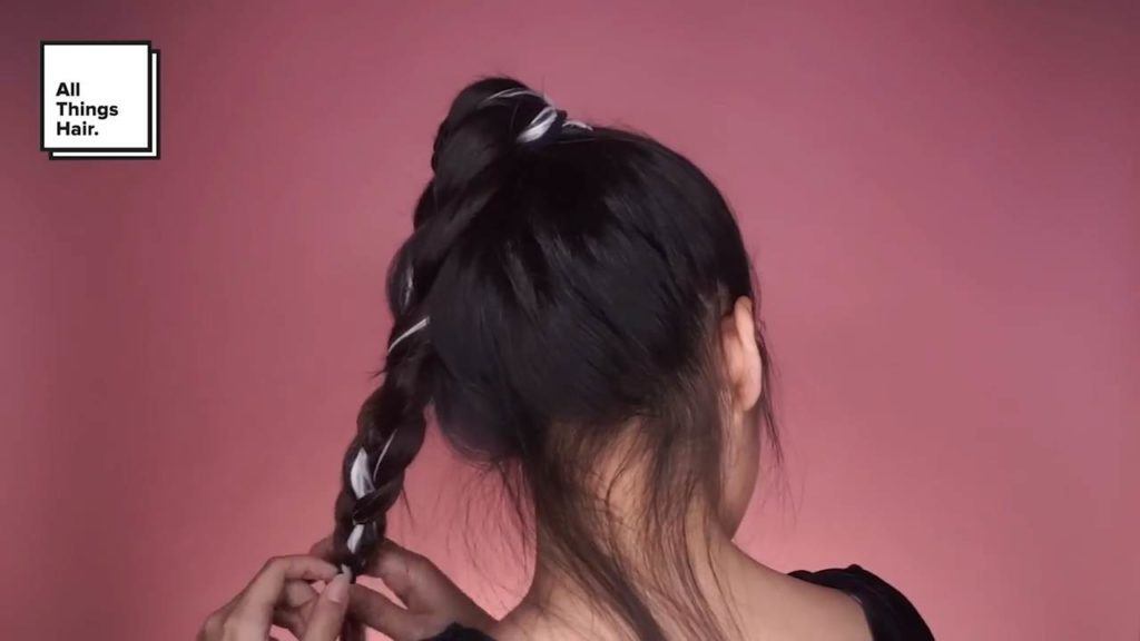 ผู้หญิงผมยาว ทำผมเปีย Jennie Blackpink