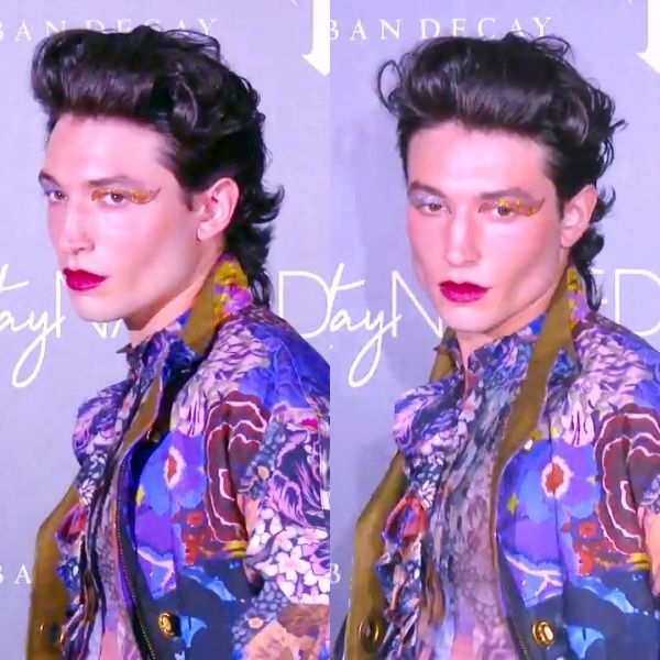 Ezra Miller กับลุคสุดแซ่บในงาน Paris Fashion Week SS20