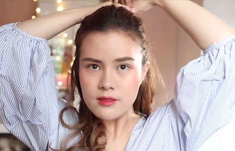 มัดผมหางม้าสำหรับสาวผมบาง