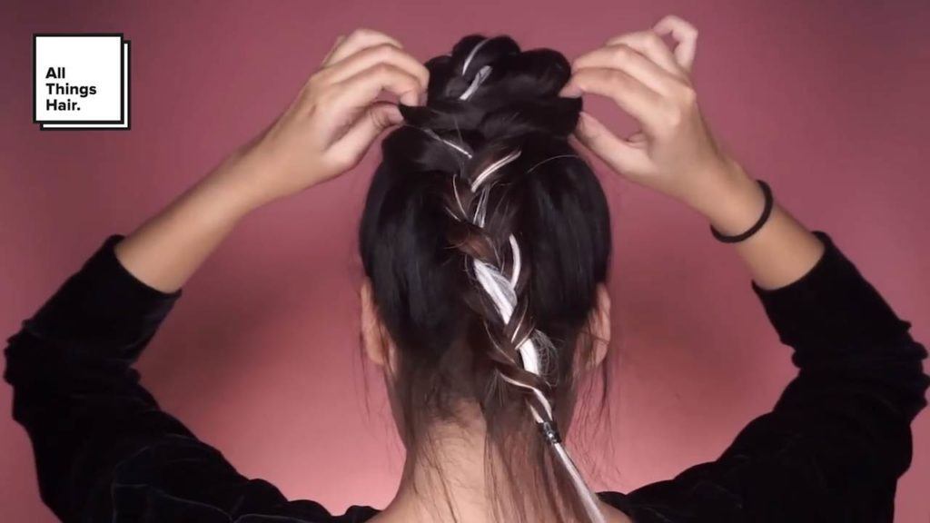 ผู้หญิงผมยาว ทำผมเปีย Jennie Blackpink