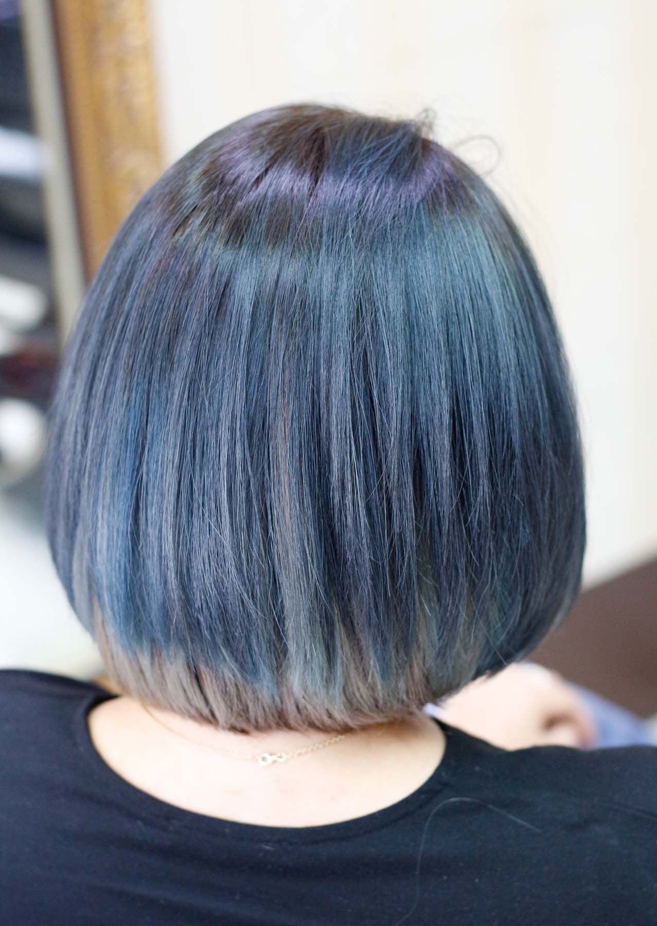 ผมสีน้ำเงินเดนิม (Credit: Rex by Shutterstock)