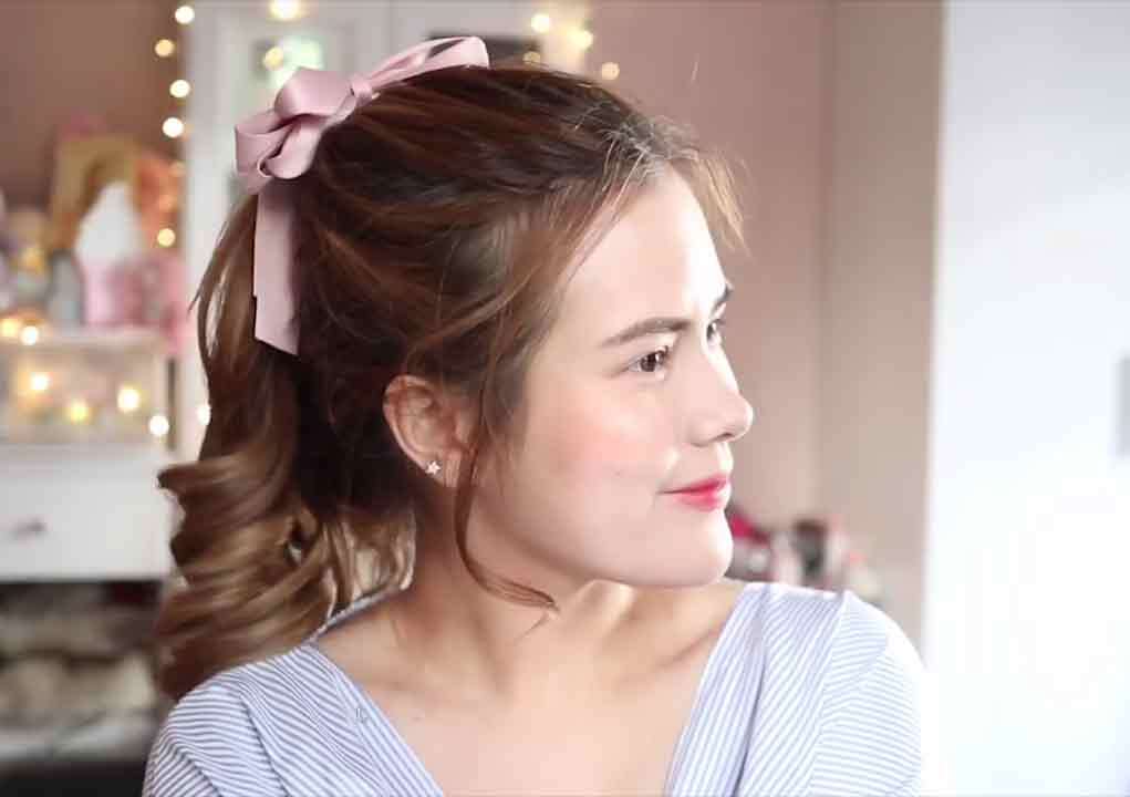 มัดผมหางม้าสำหรับสาวผมบาง