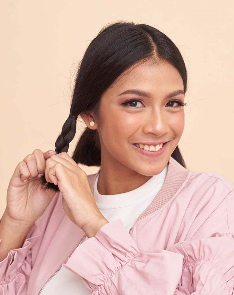 เกล้าผมเปีย เกล้าผมสั้น