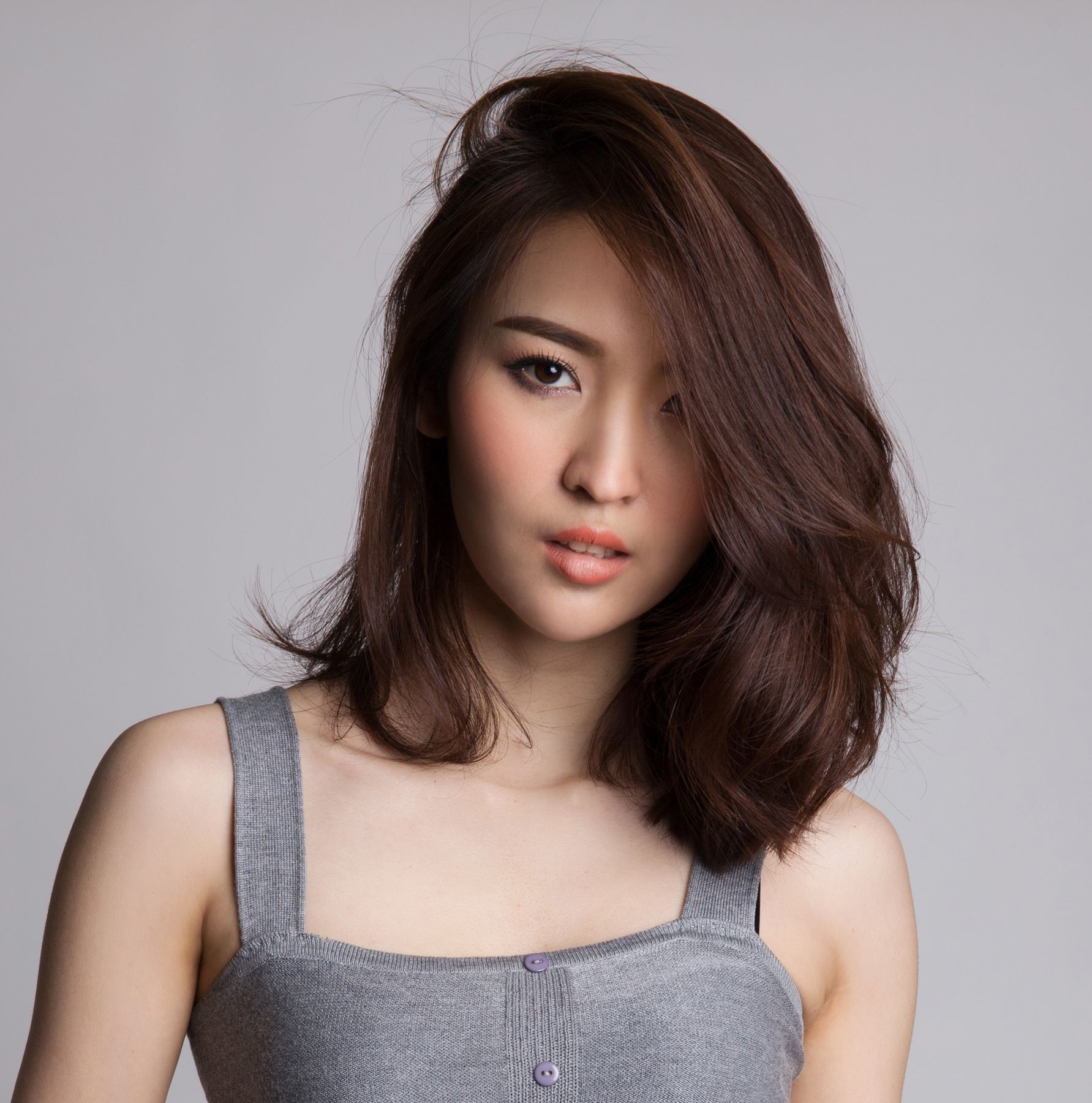 ดัดปลายผม