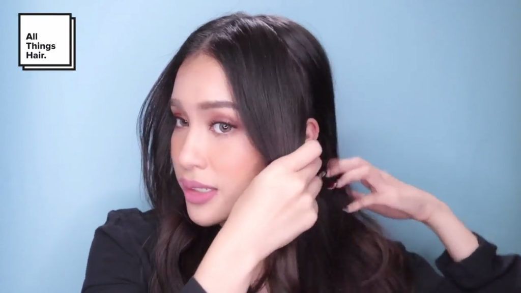 ผู้หญิง เอเชีย ไว้ผมยาว ผมประบ่า ทำผมเกล้า ออกงานทางการ