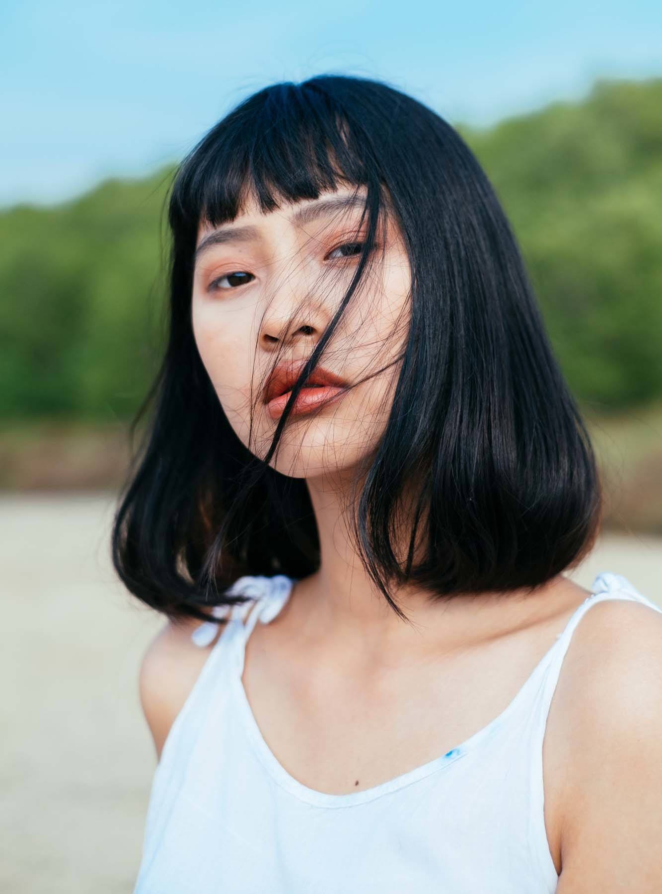 ดัดปลายผม ผมดัดปลาย ทรงผมดัดปลาย