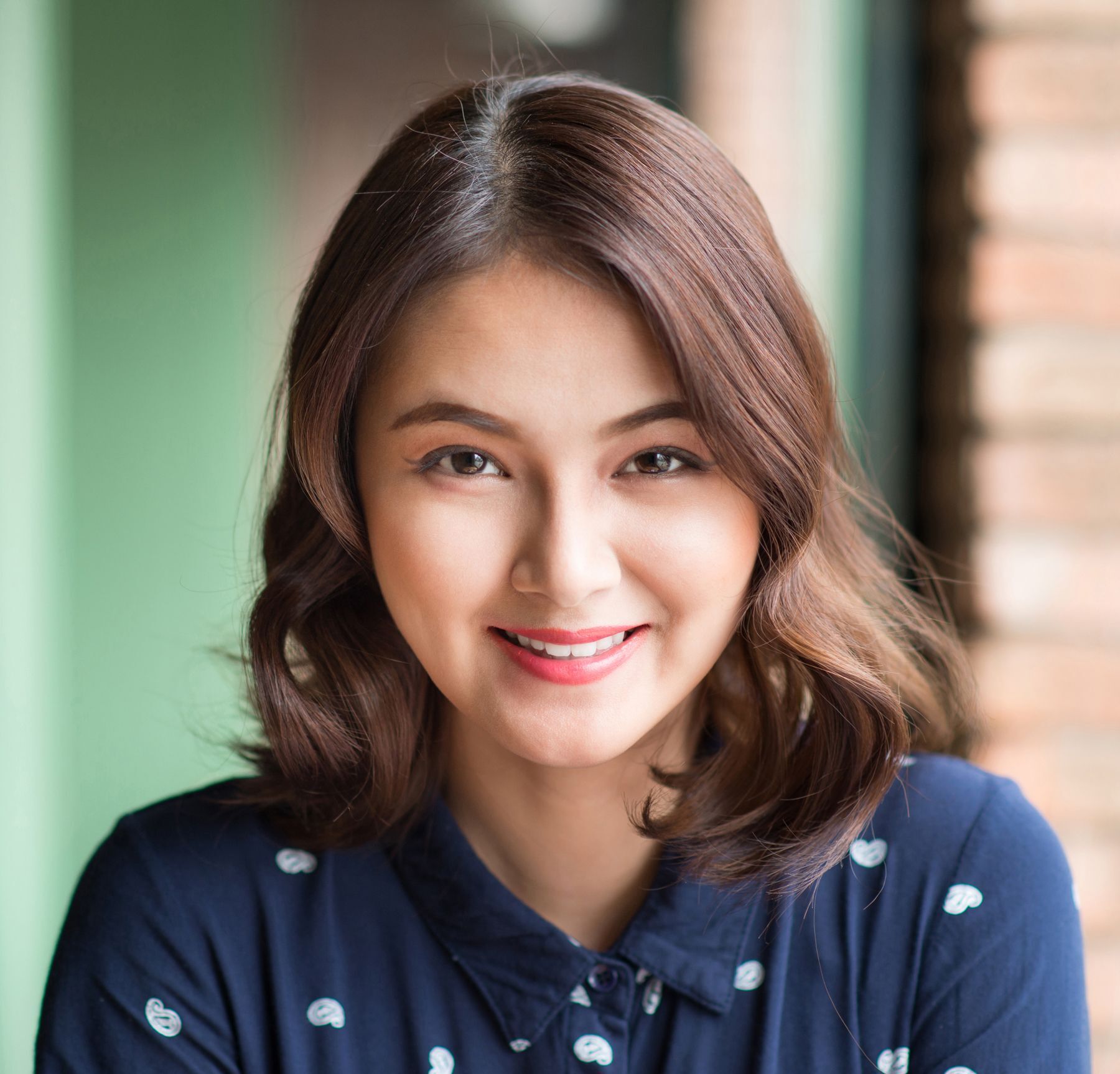 ดัดปลายผม