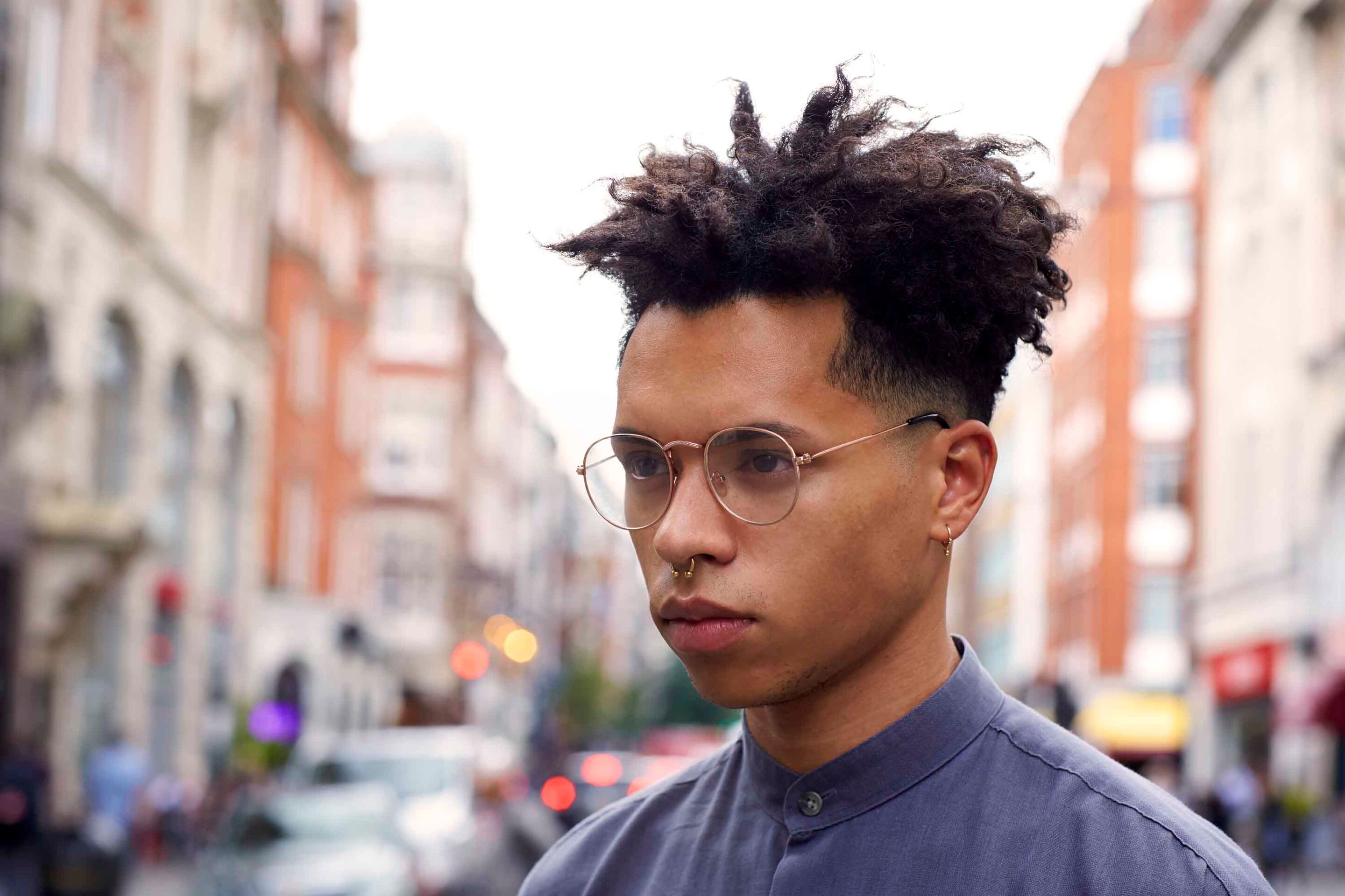 Taper + dreadlocks combo (Credit: Dvora)