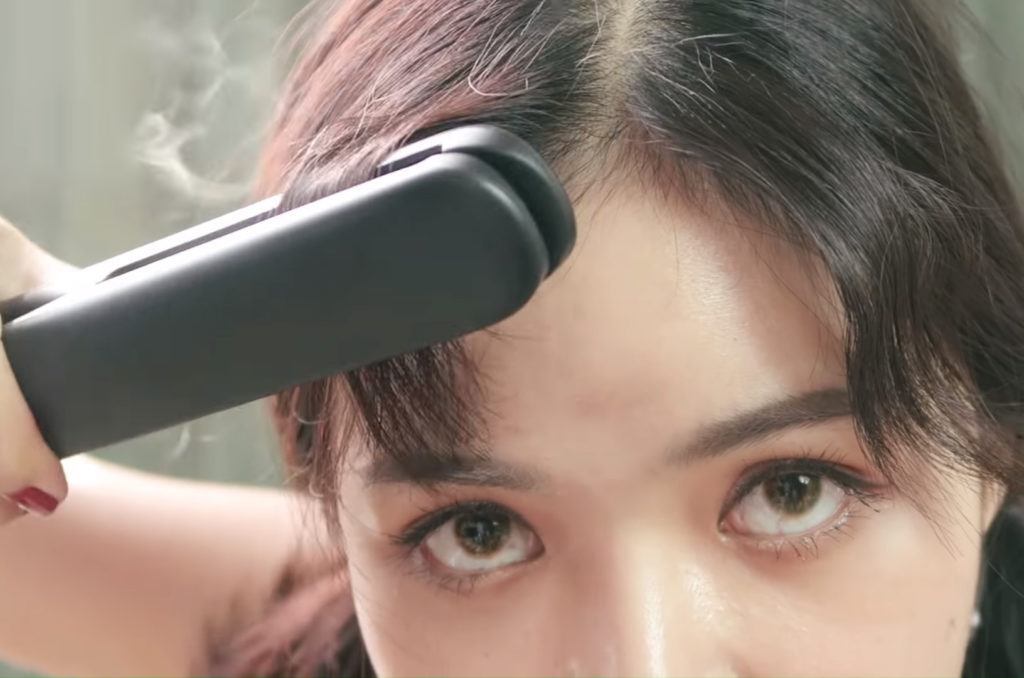 ตัดผมหน้าม้าเอง หน้าม้าซีทรู หน้าม้าเกาหลี เซ็ตผมหน้าม้า ผมประบ่า ผมสั้นน่ารักๆ