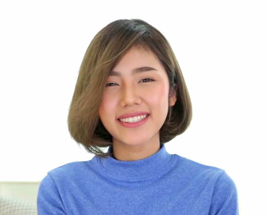 ผม ยาว ทำ บ๊อบ