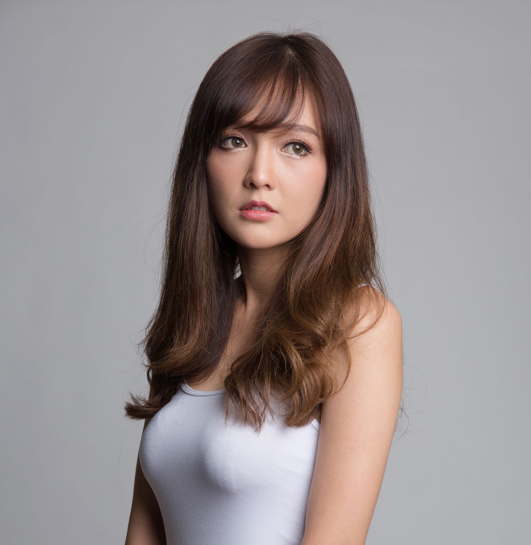 ดัดปลายผม