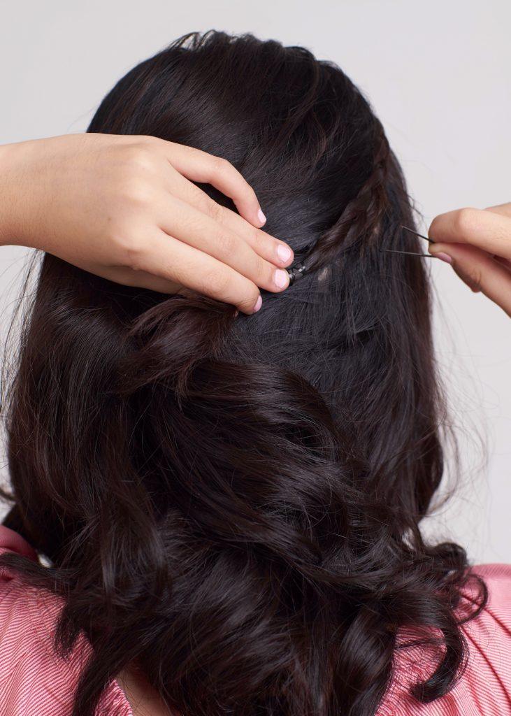 เปียคาดผม ผมประบ่า