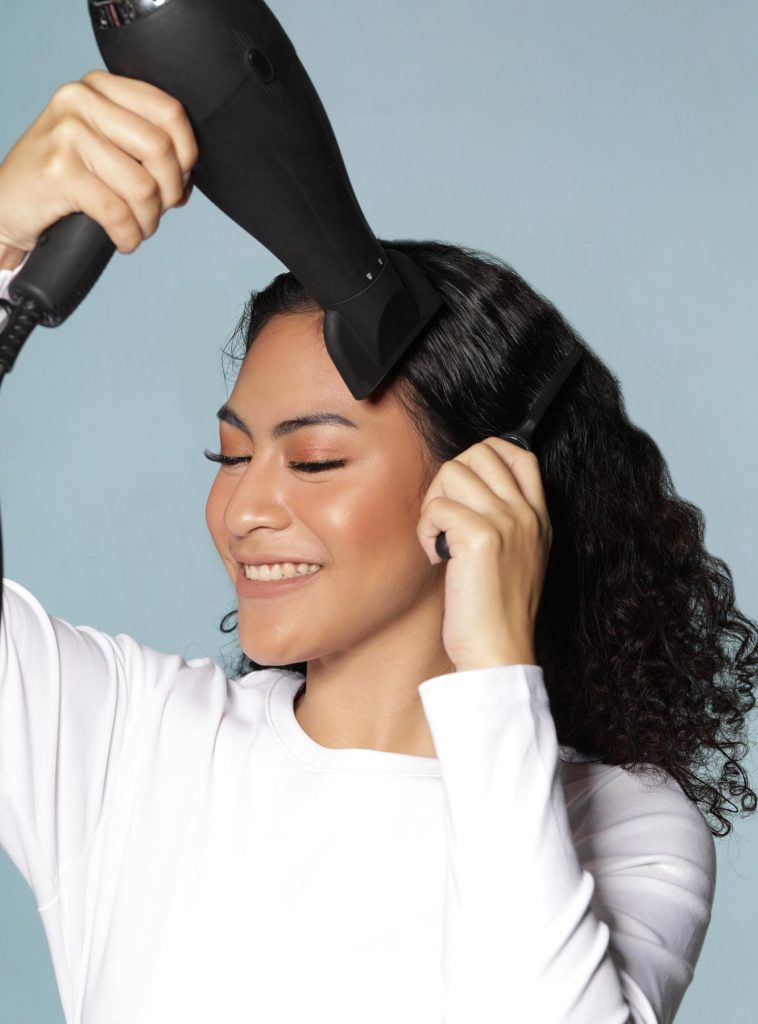 วีธีหนีบผมตรง