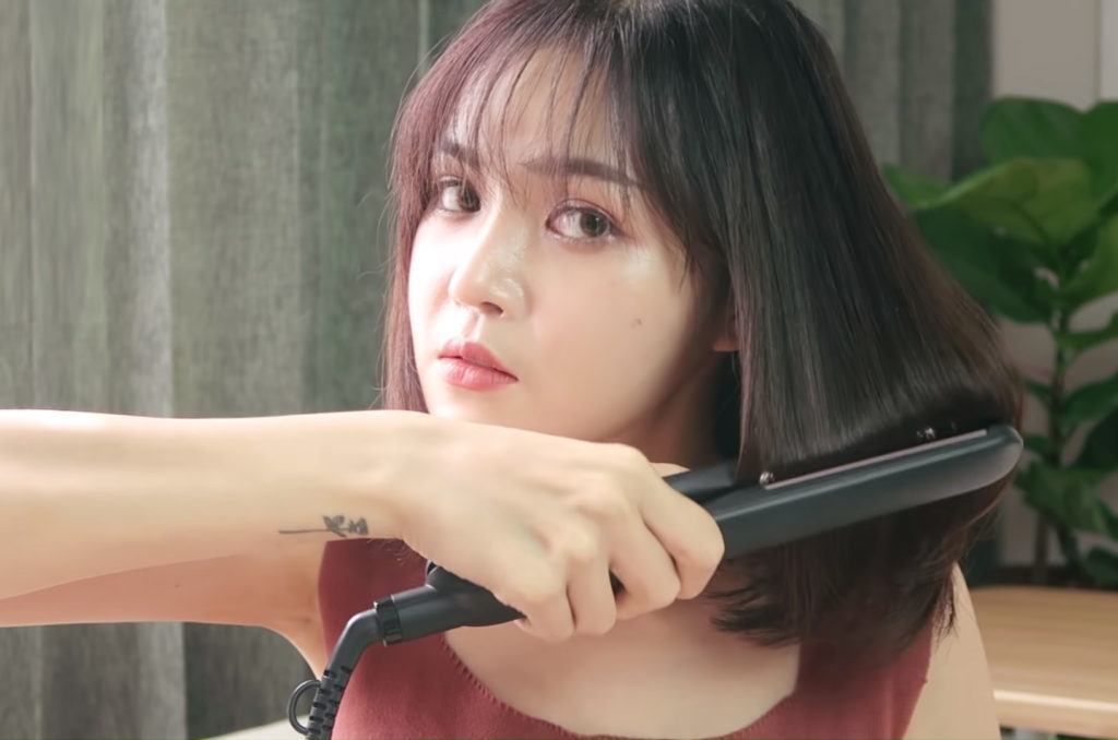 ตัดผมหน้าม้าเอง หน้าม้าซีทรู หน้าม้าเกาหลี เซ็ตผมหน้าม้า ผมประบ่า ผมสั้นน่ารักๆ