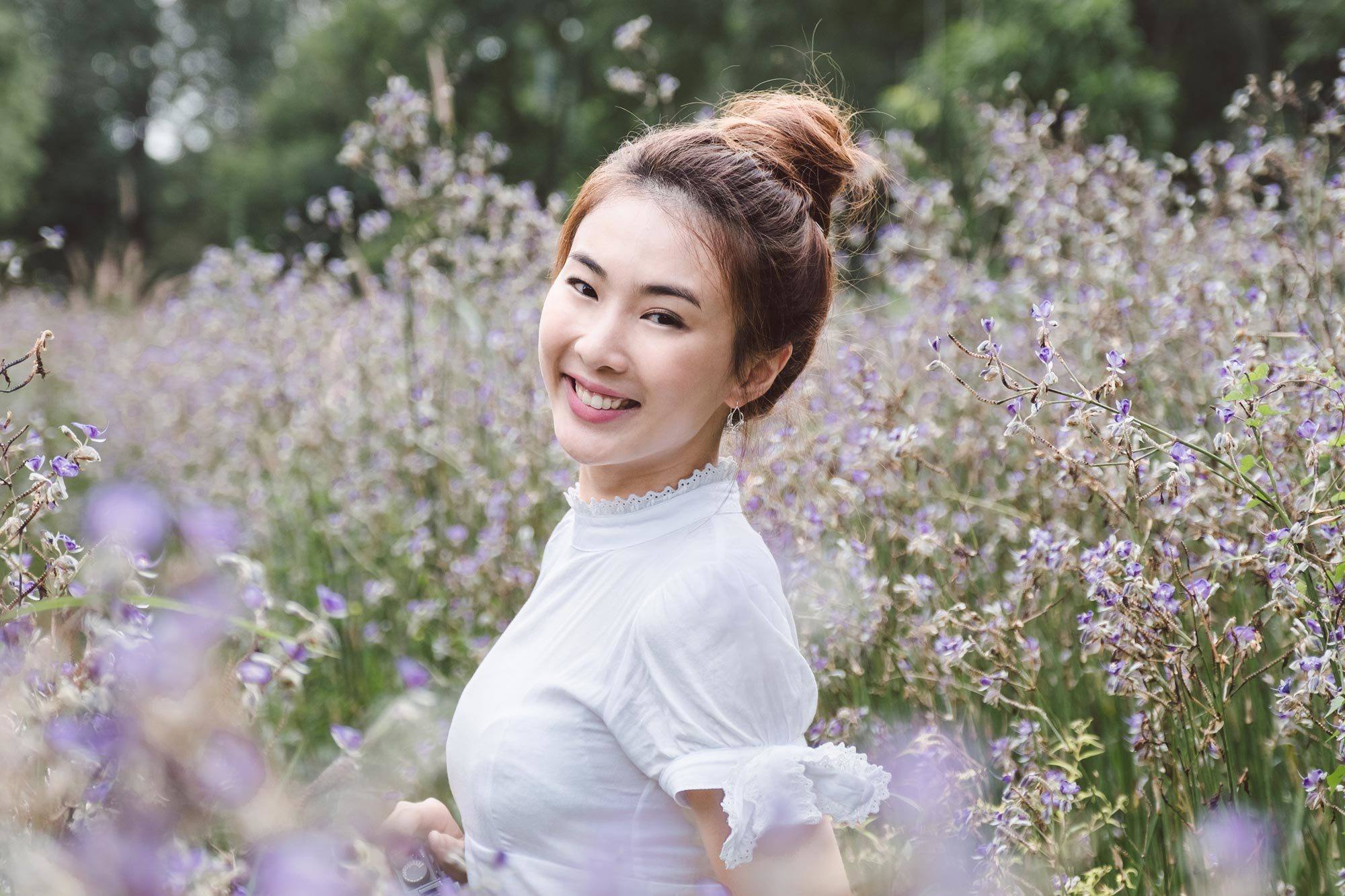 21 ไอเดียทรงผมงานบวช สวยสุภาพ เหมาะกับไปวัด ออกงานบุญ