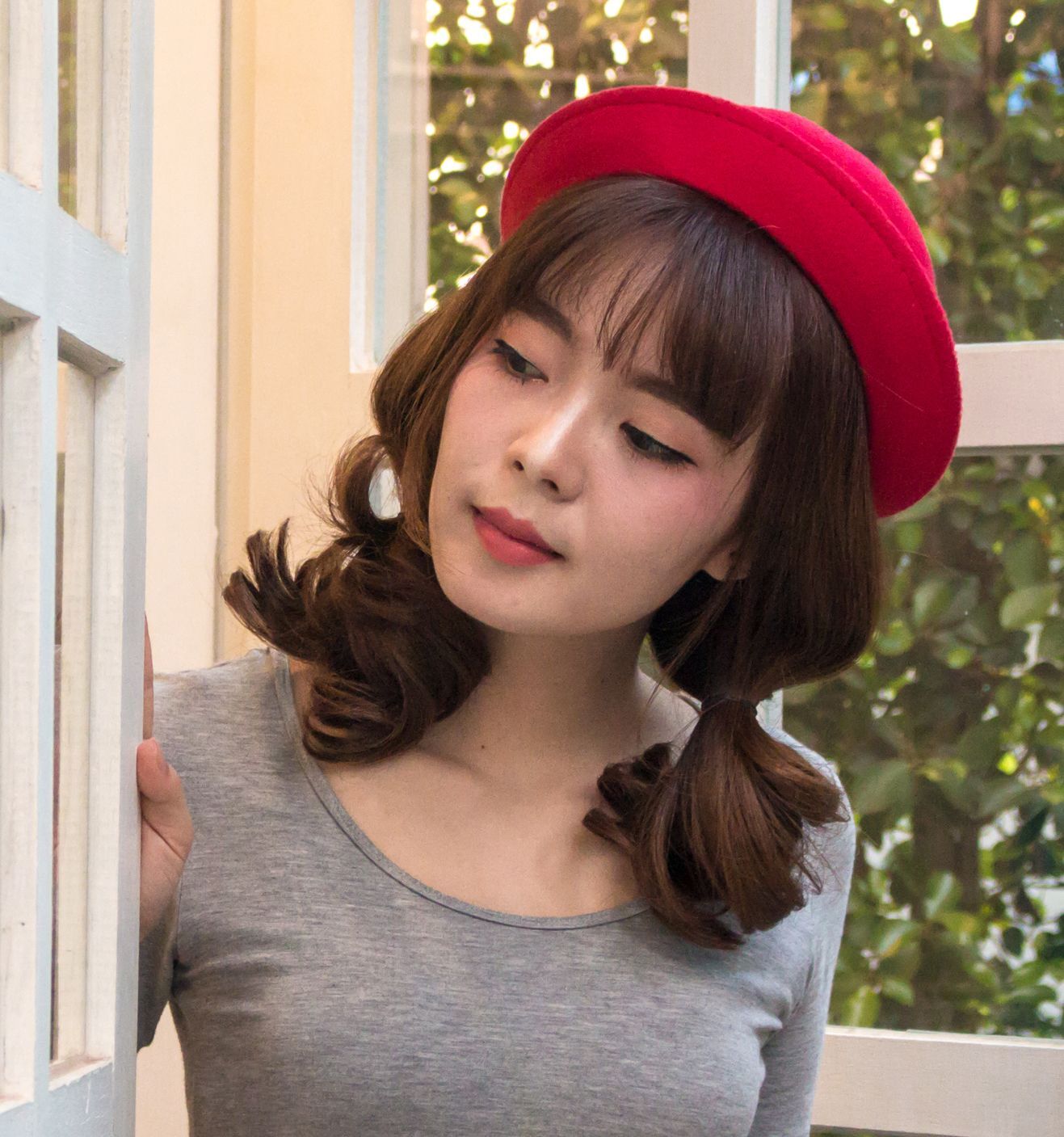 ดัดปลายผม