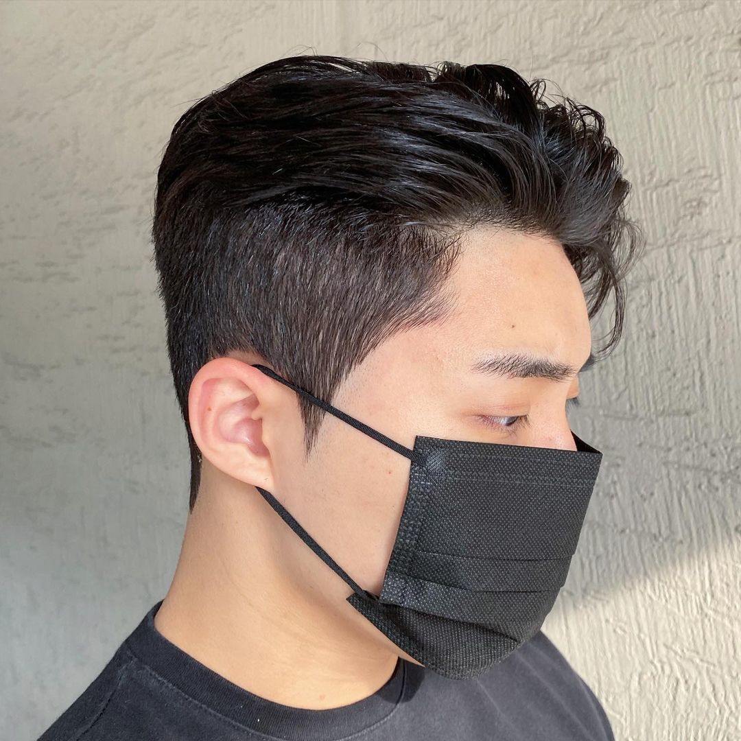 รองทรงผสมอันเดอร์คัทผมเกรียน (Credit: instagram/@__choesang)