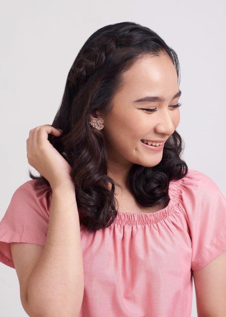 เปียคาดผม ผมประบ่า