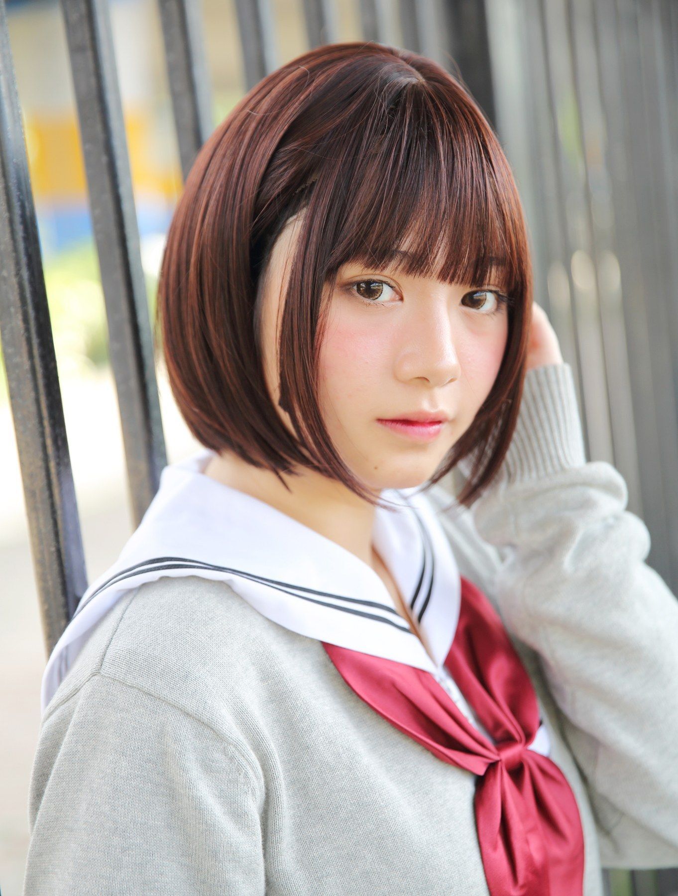 บ๊อบซอยปลาย หน้าม้าสไลซ์ (Credit: Rex by Shutterstock)