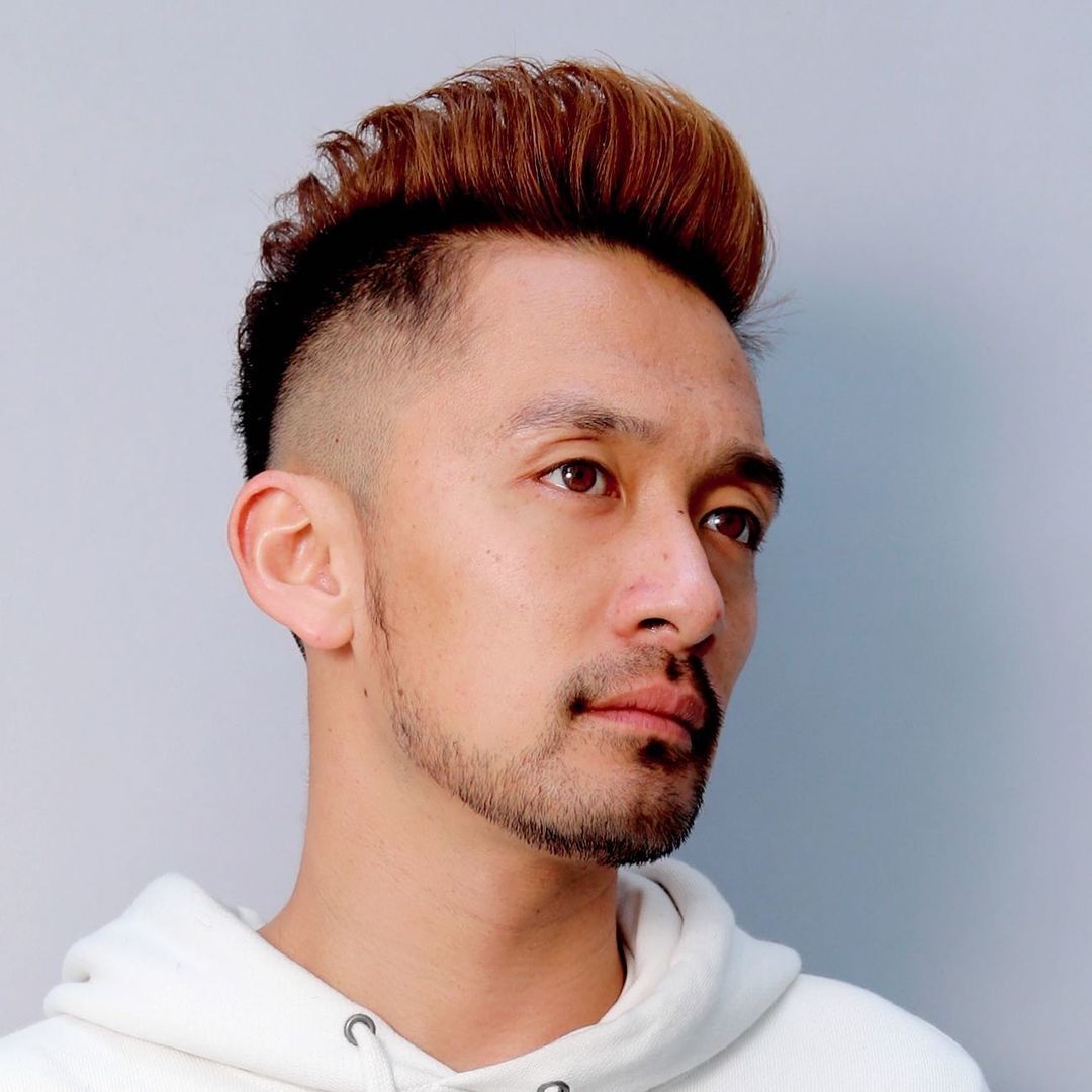 ผู้ชายเอเชีย ผมสีดำ ตัดผมสั้น ทรงผมหนุ่มหน้ากลม