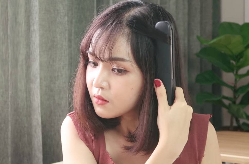 ตัดผมหน้าม้าเอง หน้าม้าซีทรู หน้าม้าเกาหลี เซ็ตผมหน้าม้า ผมประบ่า ผมสั้นน่ารักๆ