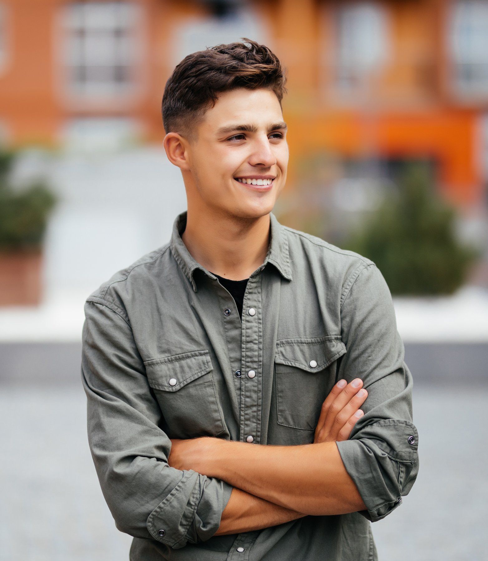 ทรงผมชายหน้ากลม