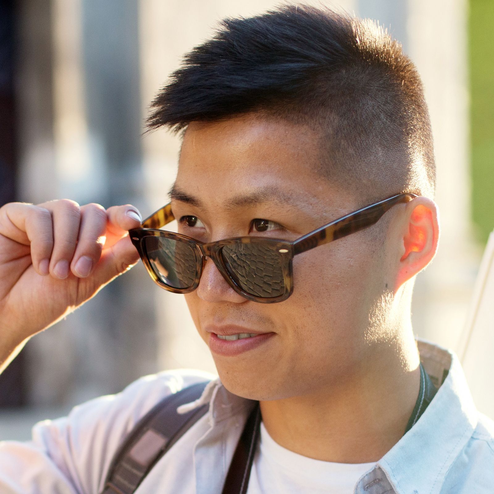 ทรงผมชายหน้ากลม