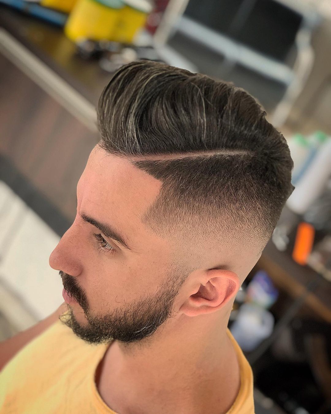 ทรงผมเหมาะกับหนุ่มหน้ากลม (Credit: instagram/@jhonatamalfacini)