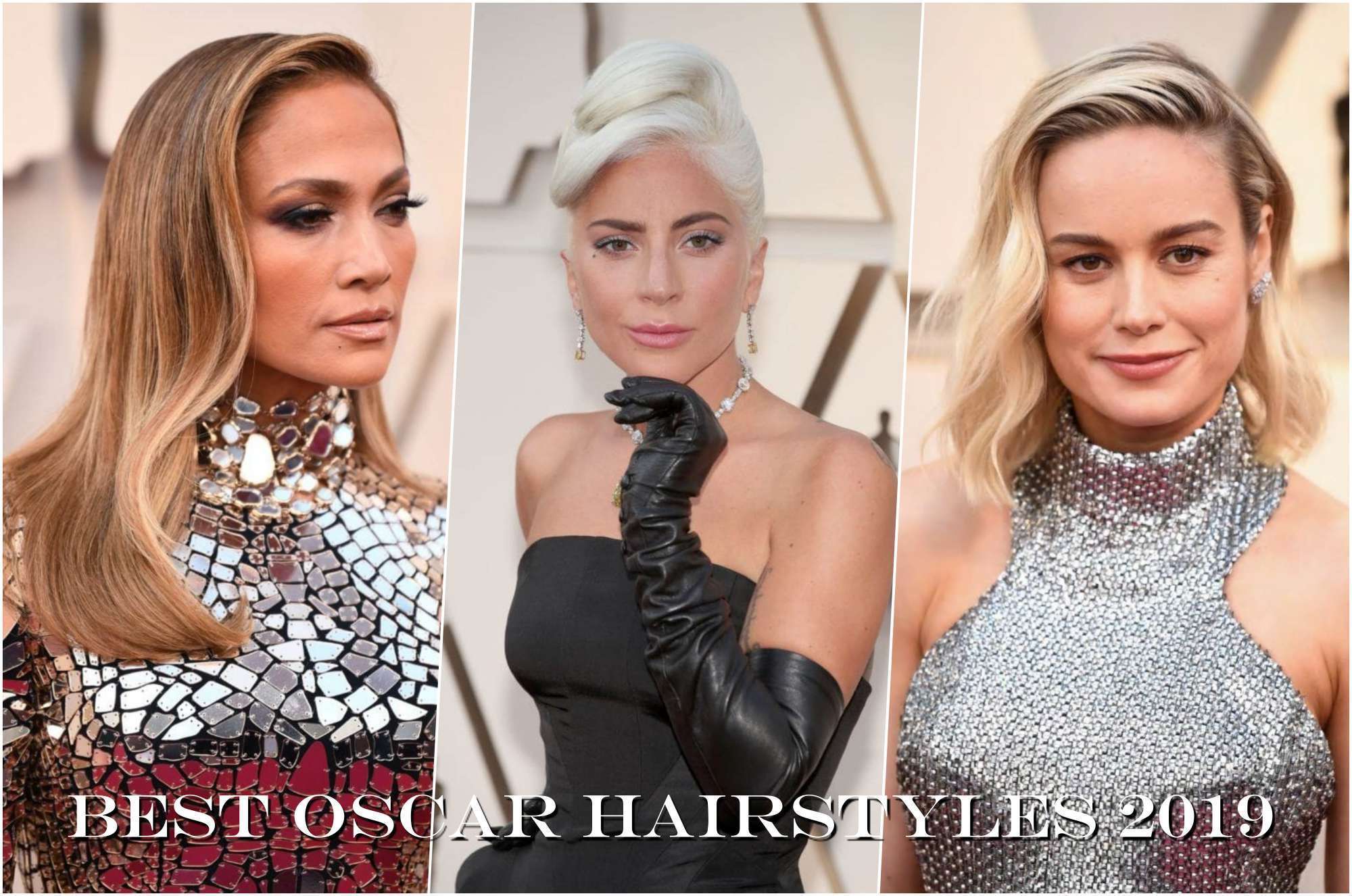 เจนนิเฟอร์ โลเปซ เลดี้ กาก้า บรี ลาร์สัน บนพรมแดงออสการ์ ครั้งที่ 91