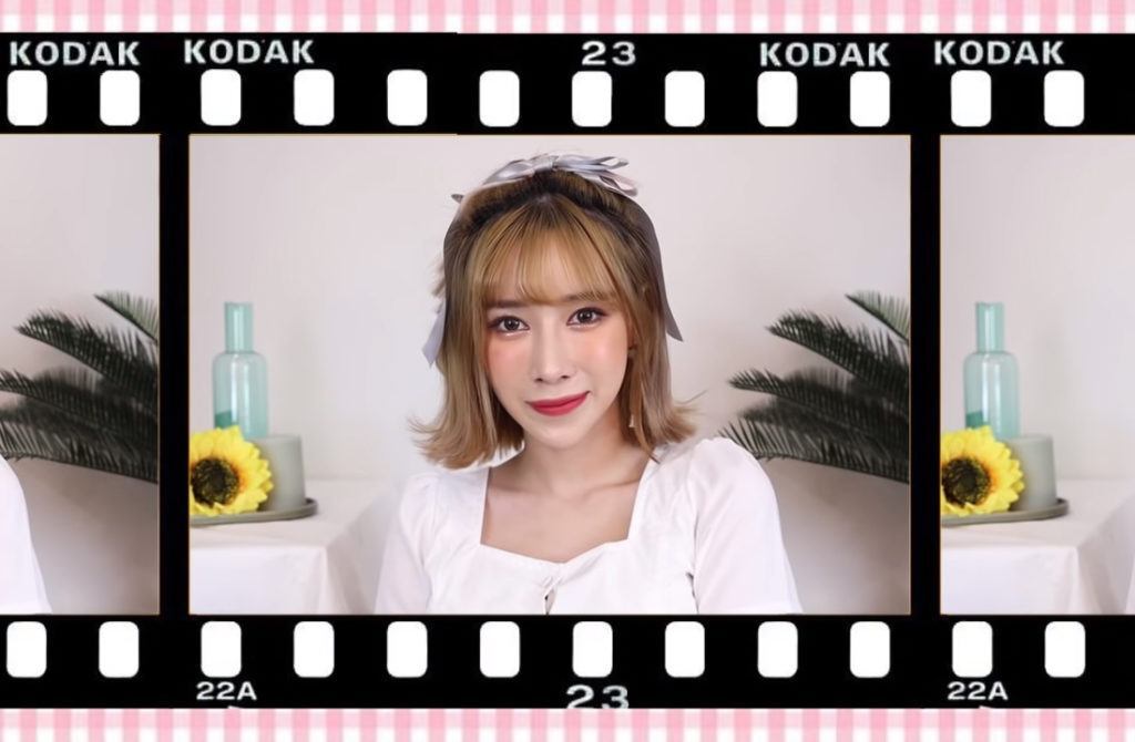 สาวไทย ยิ้ม ผมสั้น ทรงผมสั้น สไตล์เกาหลี