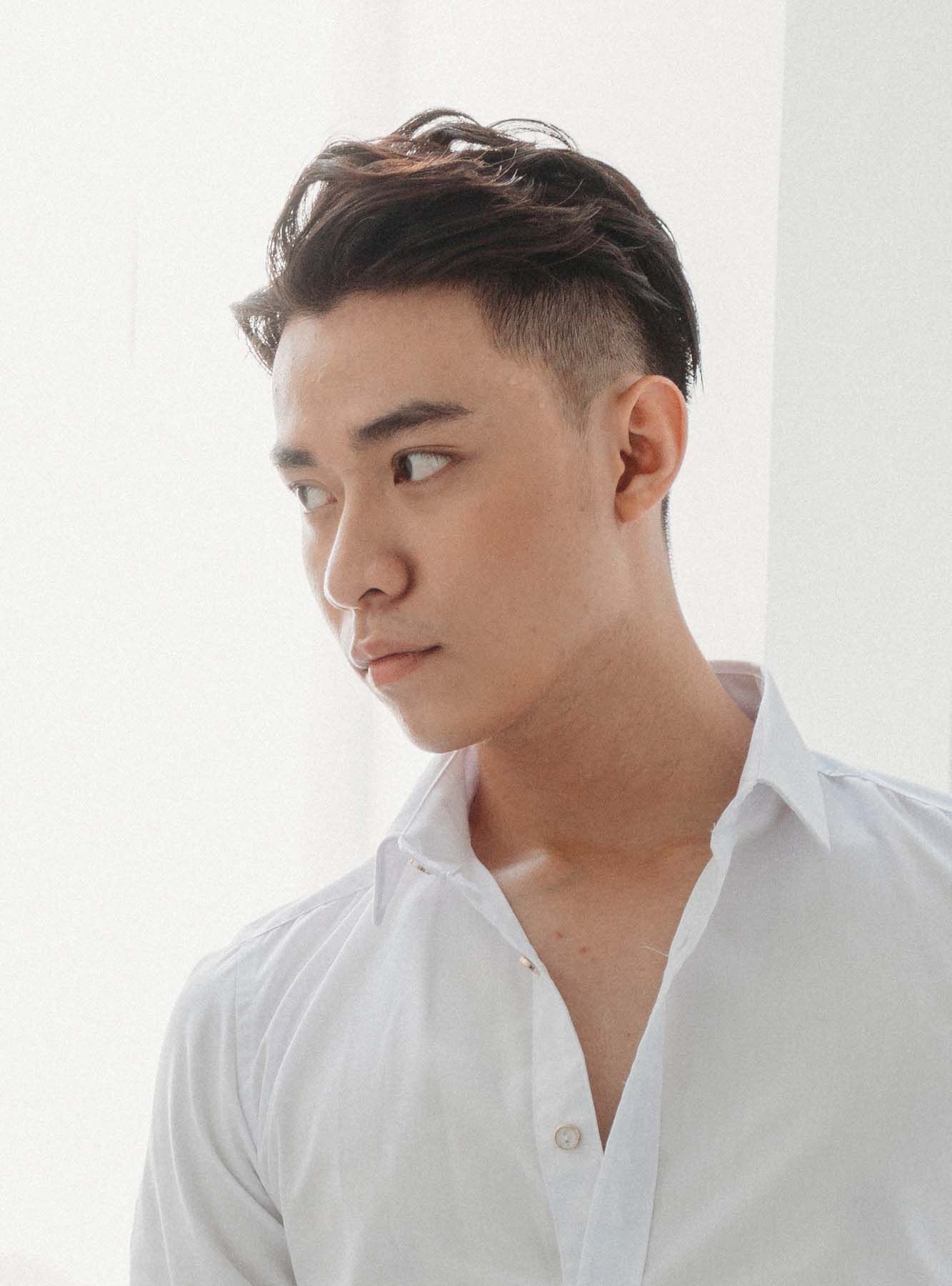 ผู้ชายไทยตัดผมสั้น ผมไถข้าง