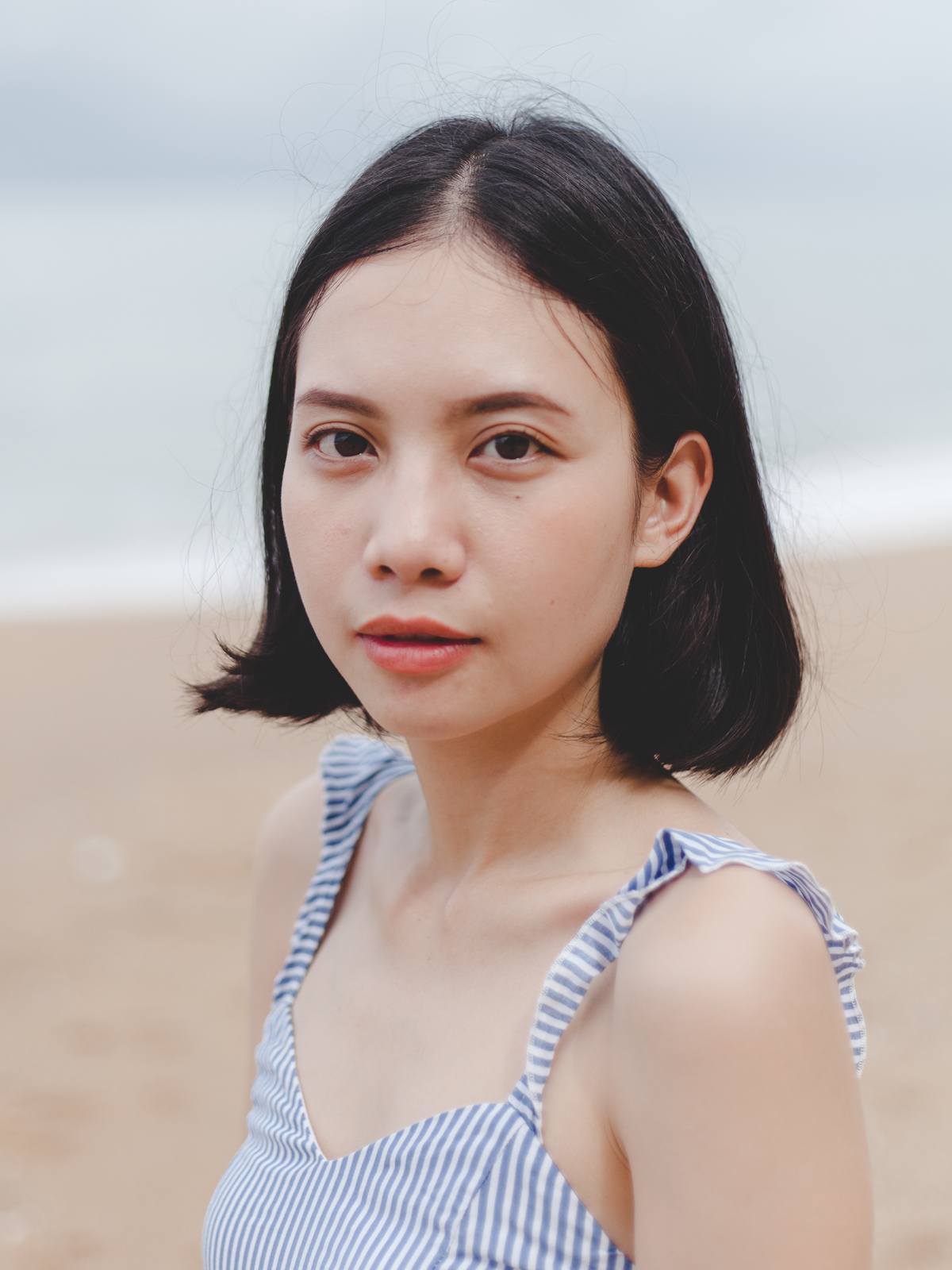 ทรงผมสั้น ระดับปลายคาง (Credit: Rex by Shutterstock)