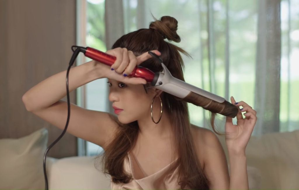 วิธีม้วนผมลอน เครื่องม้วนผมลอน