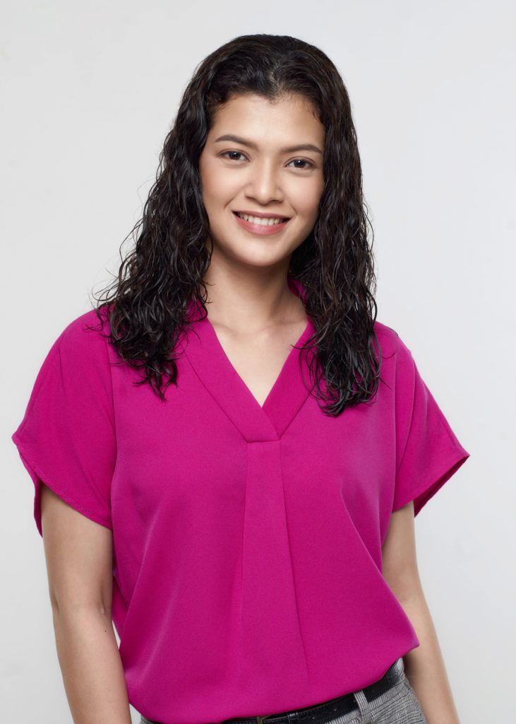 วิธีหวีผมหยิก