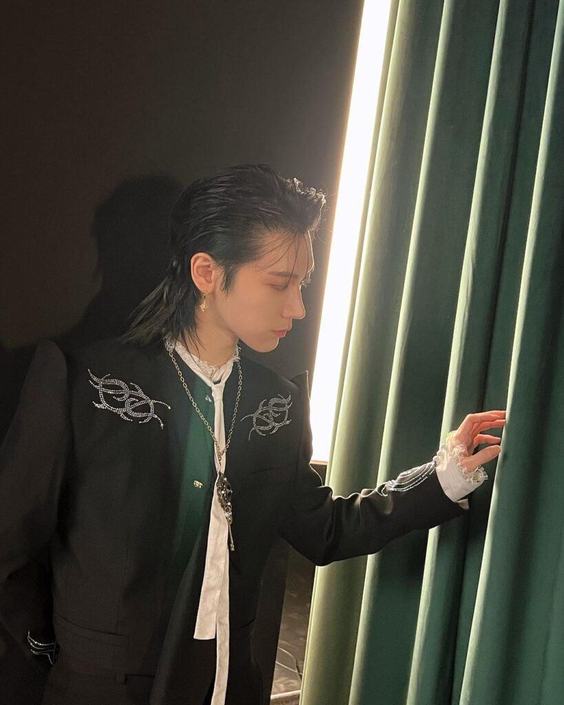 เตนล์ ์NTC ไว้ผมทรงมัลเล็ต ทรงผมชายเกาหลี